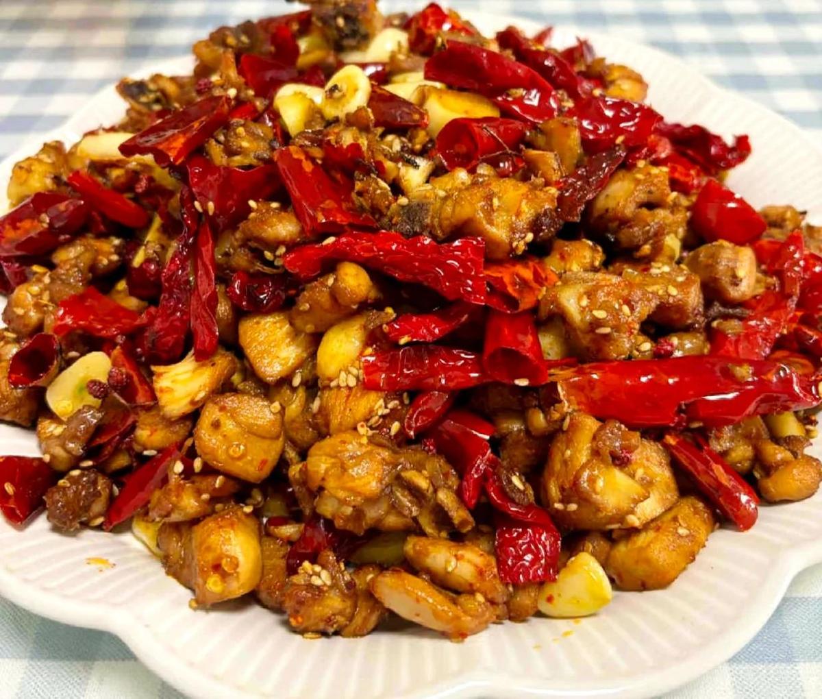 Laziji: The Dish Where You Hunt for Chicken in a Mountain of Chilies